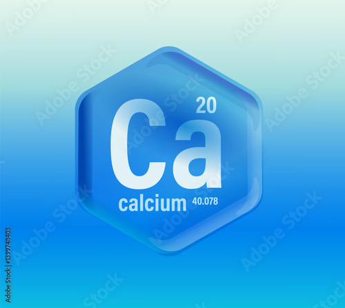 Microelement useful for human health. Periodic table of mendeleyev. Atomic mass, atomic number. Minerals