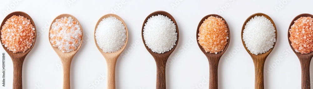 geometric salt alignment clipart, culinary precision, clean layout, isolated on white background