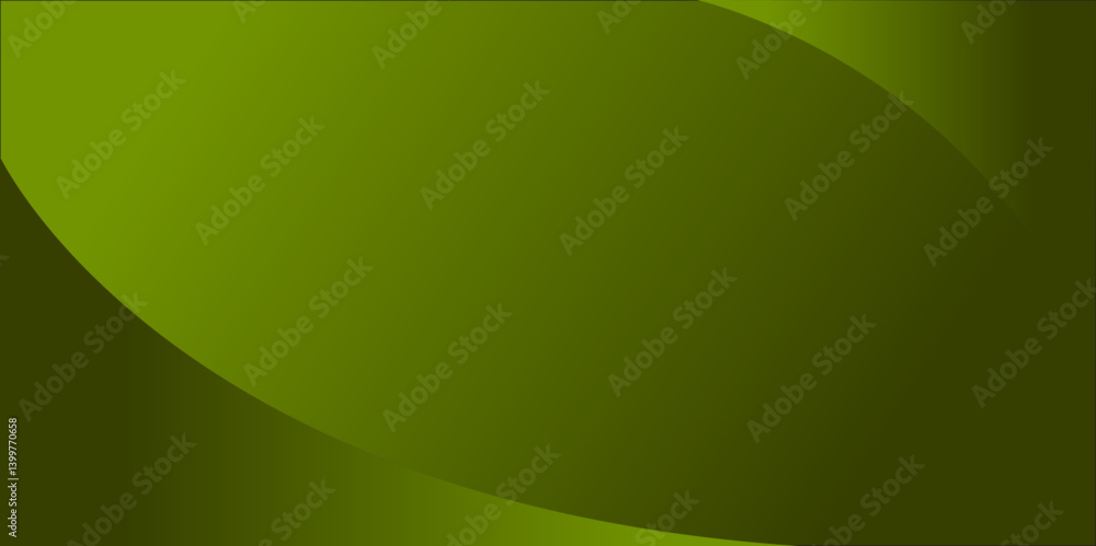Green abstract wave background with smooth curves and gradient design Green abstract wave background with smooth curves and gradient design