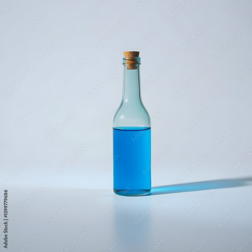 3D Blue Magic Potion Bottle for Fantasy Game
3D Blue Magic Potion Bottle for Fantasy Game