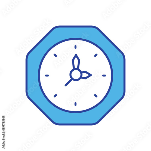 Free Download Clock icon vector stock illustration - GFXLoad