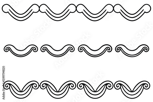 curb line art simple design black and white