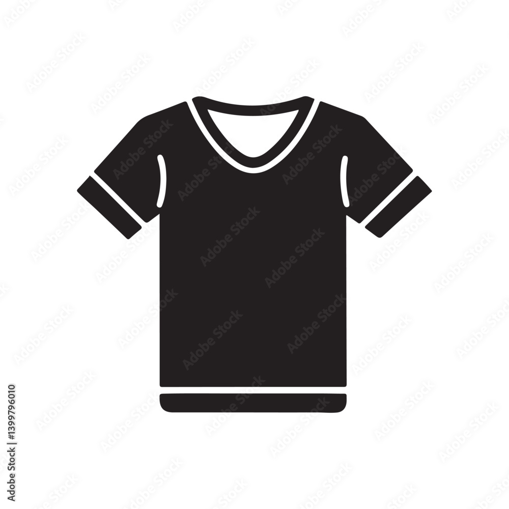 Naklejka premium Modern T-Shirt Icon Logo Design for Fashion and Merchandising
