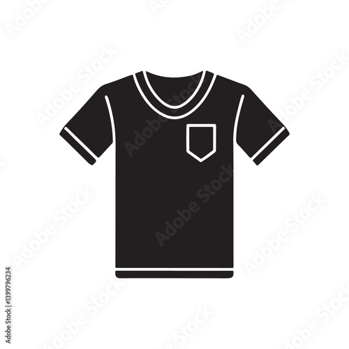 Modern T-Shirt Icon Logo Design for Fashion and Merchandising