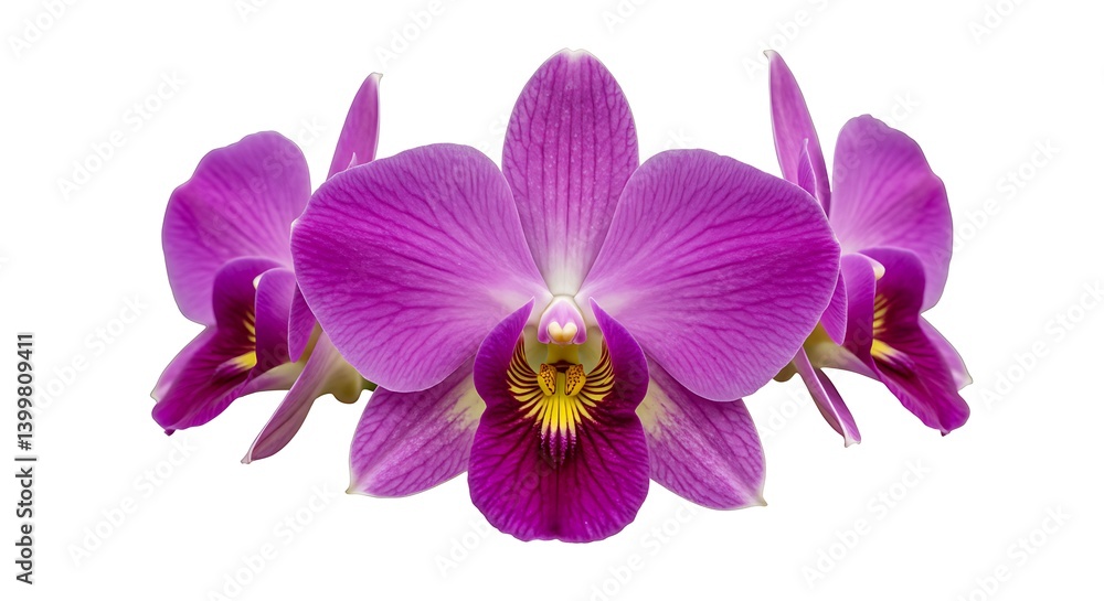 Fototapeta premium Orchid Majesty AI Generated