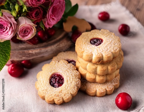 Marmeladenplätzchen