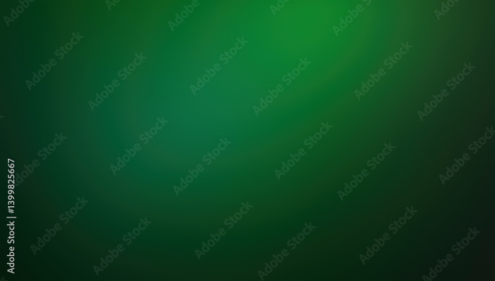 Fototapeta premium Subtle Green Gradient Background with Soft Lighting for Creative Projects