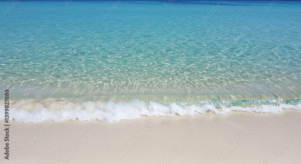 Fototapeta premium Ocean's Whisper AI Generated
