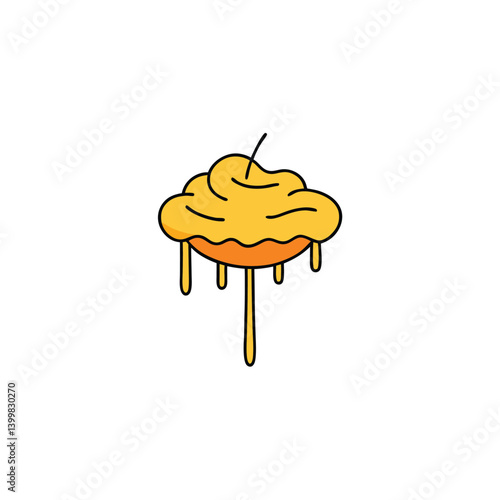 tandoori chicken grilled vector art