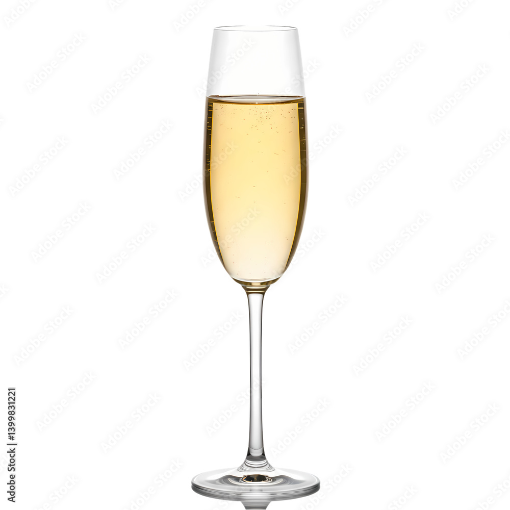 Champagne Flute Sparkling Wine Image on transparent background Champagne Flute Sparkling Wine Image on transparent background