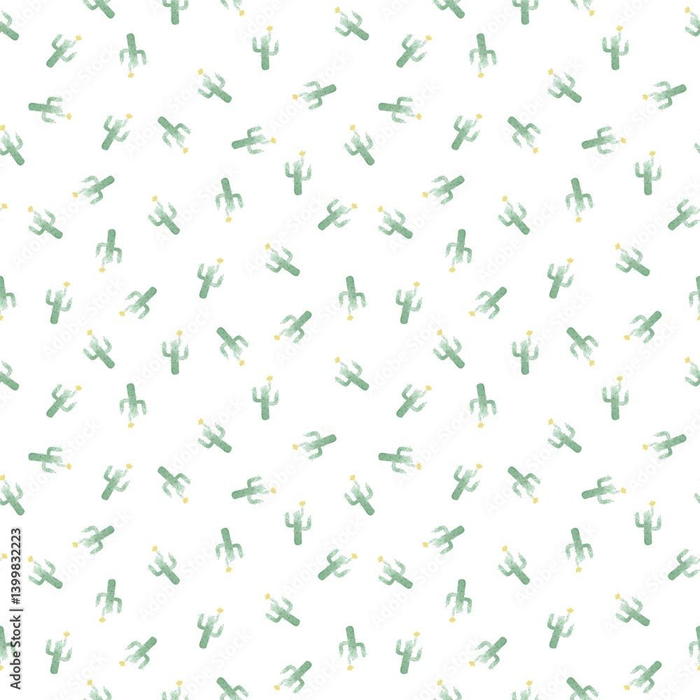 seamless pattern watercolor cactus seamless pattern watercolor cactus