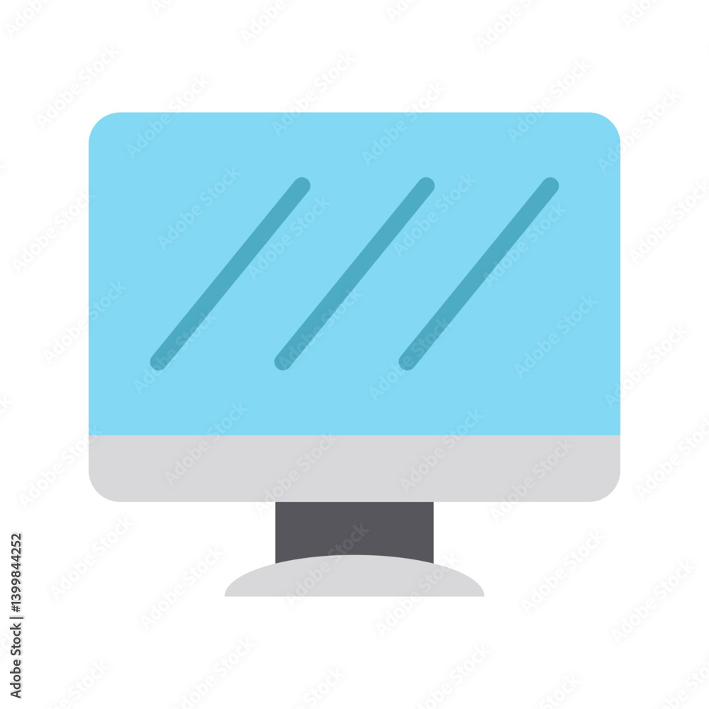 Computer icon vector image. Suitable for mobile apps, web apps and print media. Computer icon vector image. Suitable for mobile apps, web apps and print media.