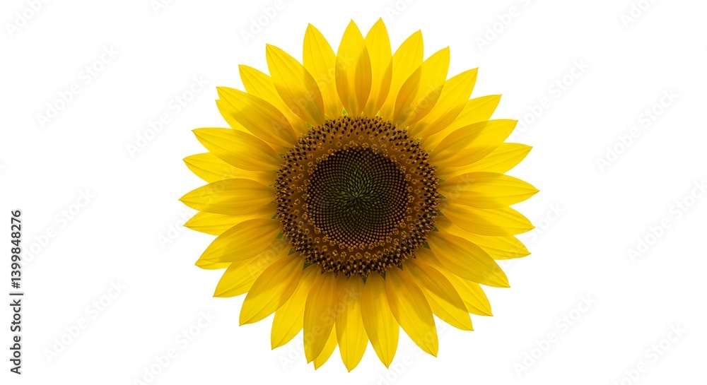 Obraz premium Golden Radiance AI Generated