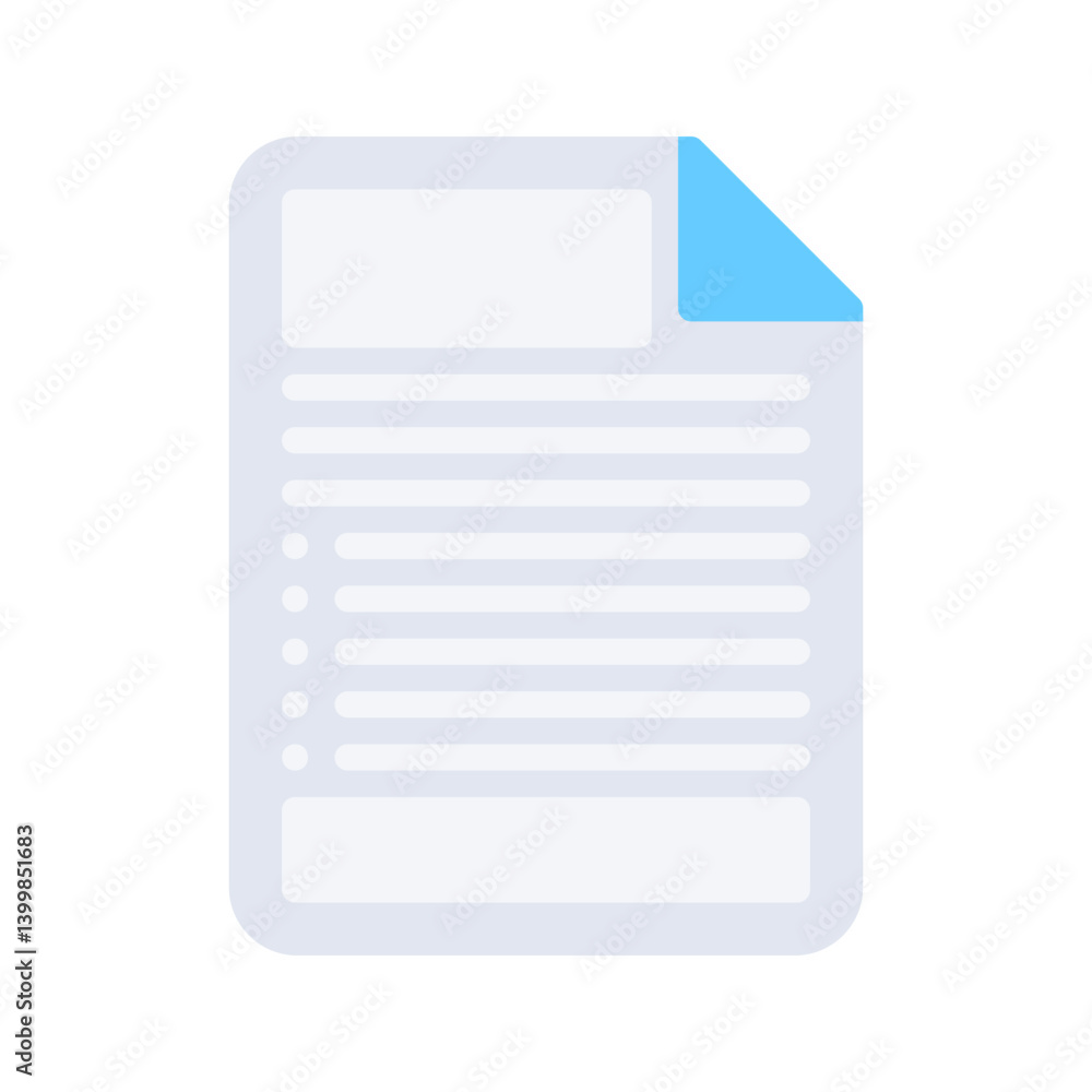 Page icon vector image. Suitable for mobile apps, web apps and print media. Page icon vector image. Suitable for mobile apps, web apps and print media.