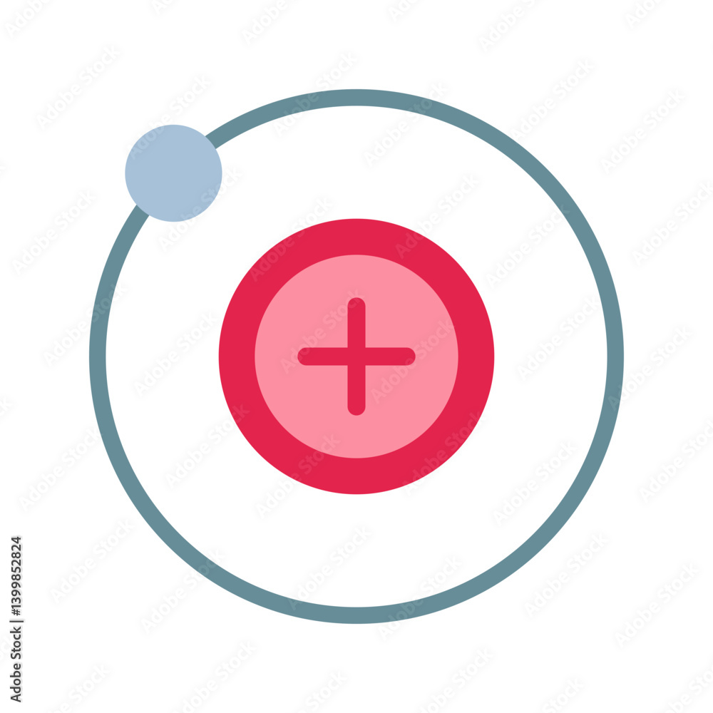 Proton icon vector image. Suitable for mobile apps, web apps and print media. Proton icon vector image. Suitable for mobile apps, web apps and print media.