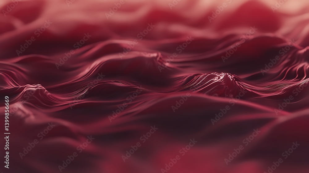 Obraz premium Abstract Red Wave Texture (1)