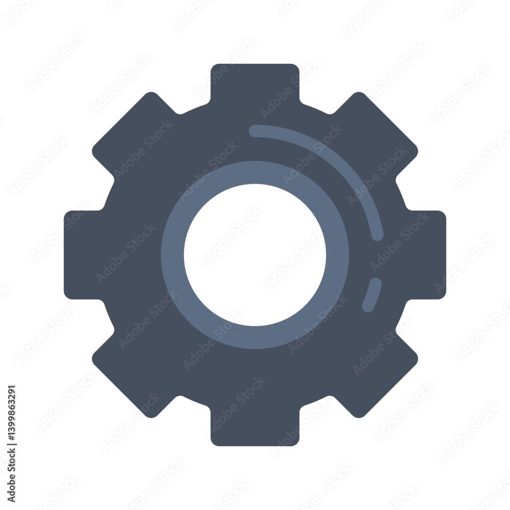 Setting icon vector image. Suitable for mobile apps, web apps and print media. Setting icon vector image. Suitable for mobile apps, web apps and print media.
