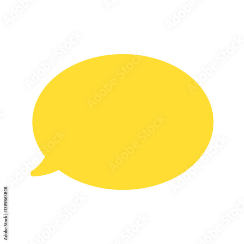 Speech Bubble icon vector image. Suitable for mobile apps, web apps and print media.