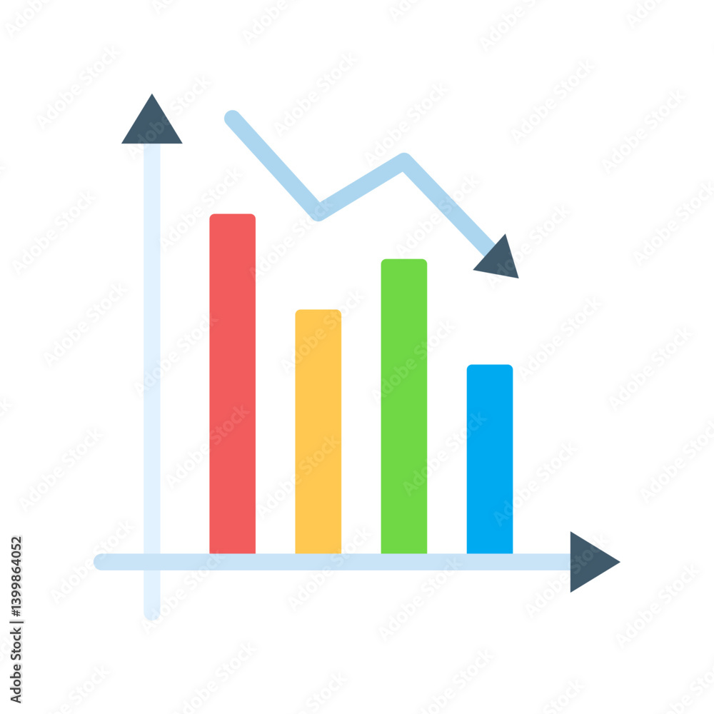 Stats icon vector image. Suitable for mobile apps, web apps and print media. Stats icon vector image. Suitable for mobile apps, web apps and print media.