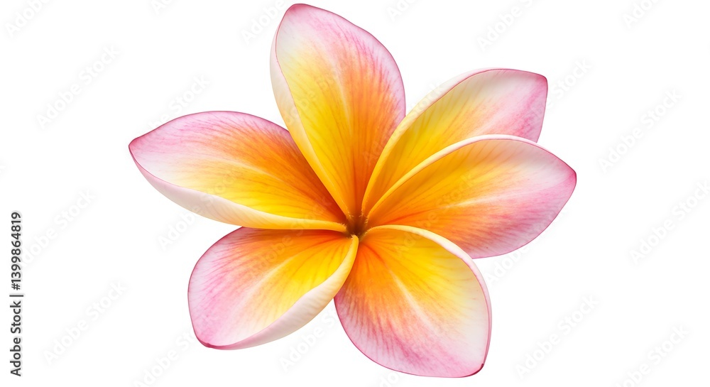 Naklejka premium Petal Hues AI Generated