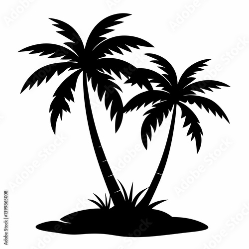 palm tree silhouette