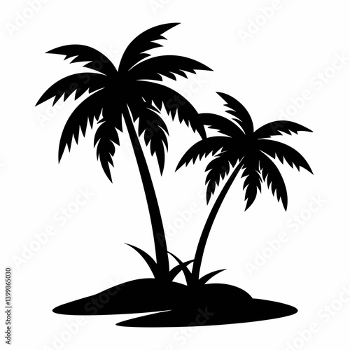 palm tree silhouette