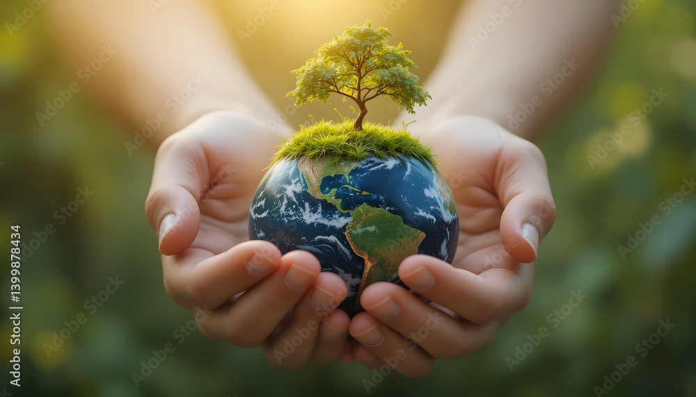 earth in hands earth in hands