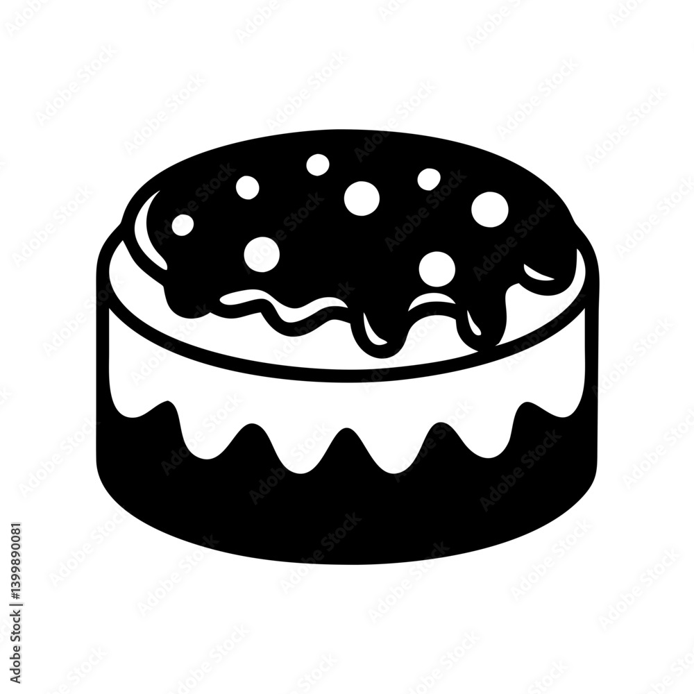 cake icon, cake silhouette vector illustration-simple silhouette illustration of cake, perfect for cake logos and icons cake icon, cake silhouette vector illustration-simple silhouette illustration of cake, perfect for cake logos and icons