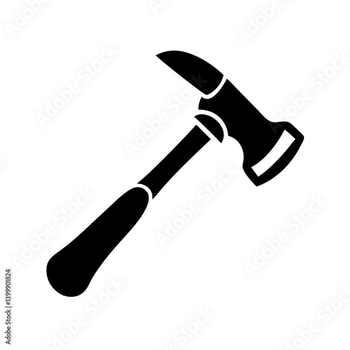 sledgehammer icon, sledgehammer silhouette vector illustration-simple silhouette illustration of sledgehammer, perfect for sledgehammer logos and icons