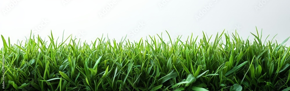 Green Grass Texture with White Space at the Top Green Grass Texture with White Space at the Top