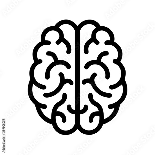  Cerebrum Anatomy Icon Design