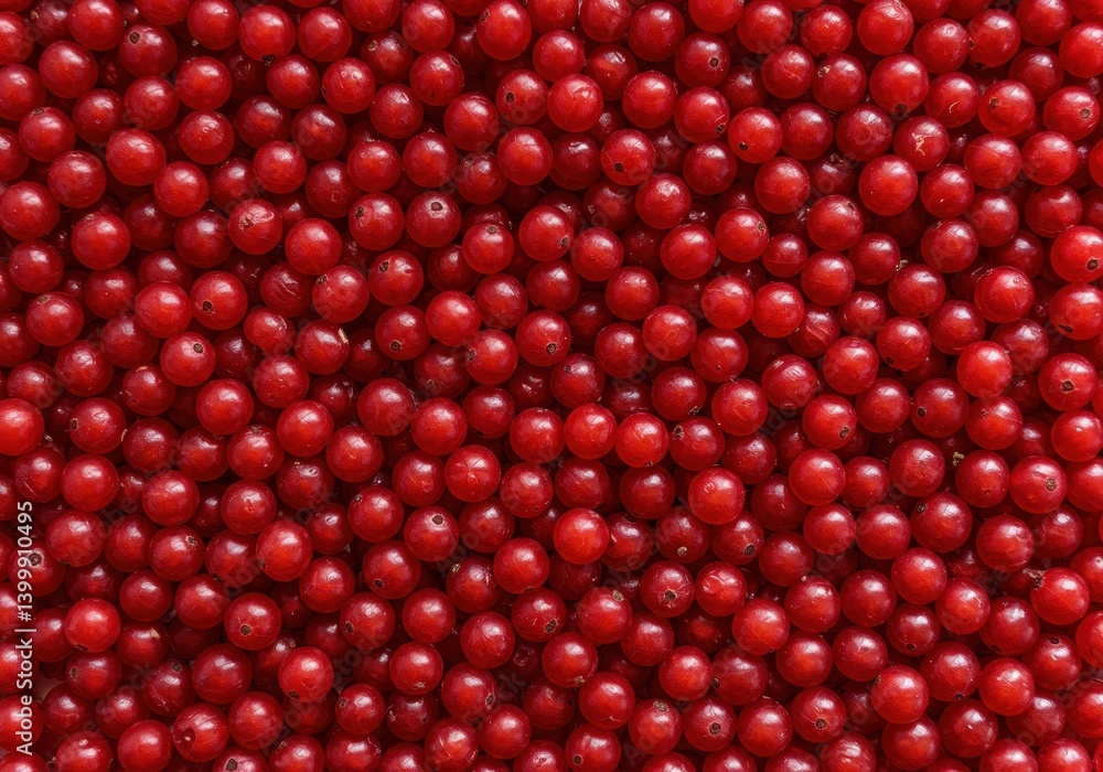 Red currants fill a vibrant background in nature's harvest display Red currants fill a vibrant background in nature's harvest display
