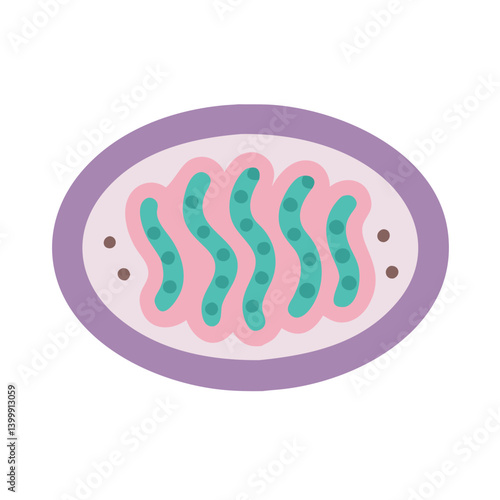  Microvilli Anatomy Icon Design
