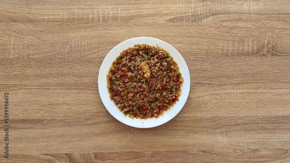 Enjoy the vibrant flavors of this vegetable fried rice, great for nutritious meals or gatherings with loved ones Enjoy the vibrant flavors of this vegetable fried rice, great for nutritious meals or gatherings with loved ones
