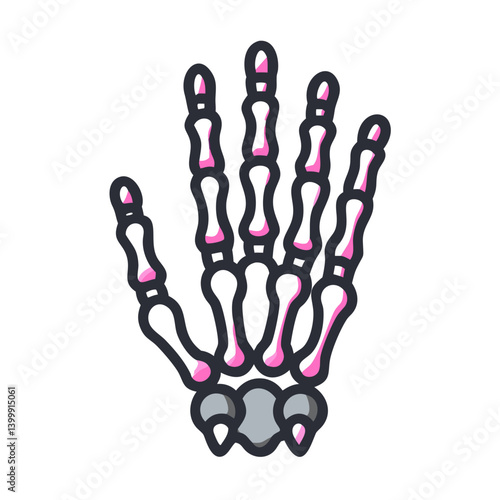  Distinct Phalanges Anatomy Icon