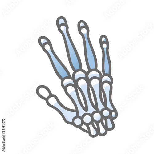 Stylish Phalanges Bone Anatomy Icon
