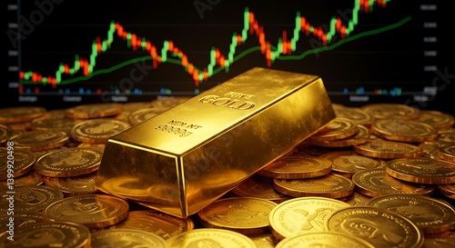 Gold's Ascent AI Generated