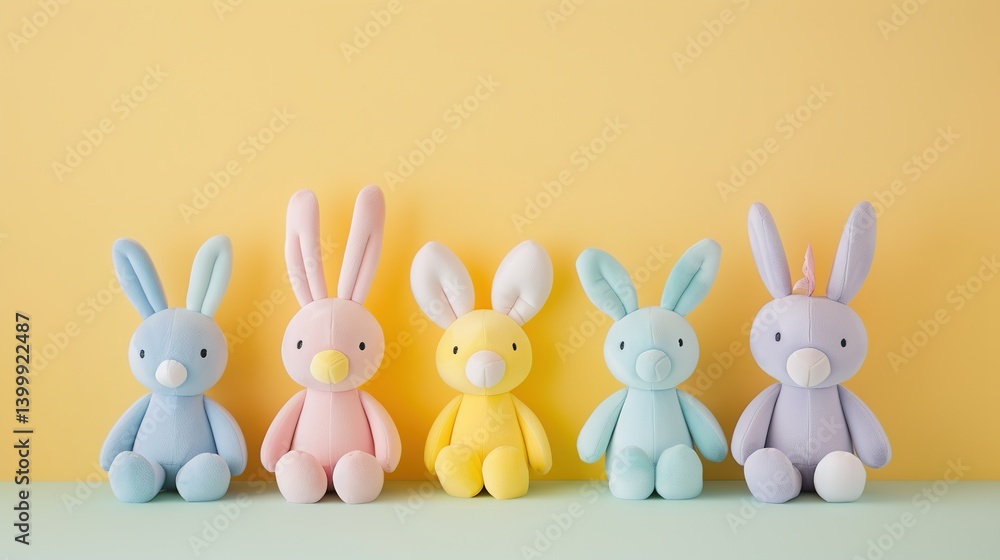 Obraz premium Children's Day Toy Background: Outlining Children's Colorful and Dreamy Childhood with the Variety of Toys
