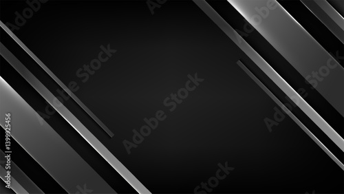 sleek dark abstract backgro...