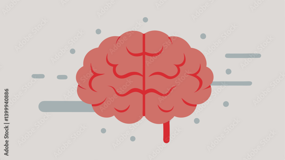 Decaying Brain A brain illustration with some areas fading or decaying representing the potential for cognitive decline caused by longterm stress. Decaying Brain A brain illustration with some areas fading or decaying representing the potential for cognitive decline caused by longterm stress.