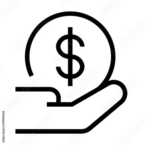 Money Hand Icon