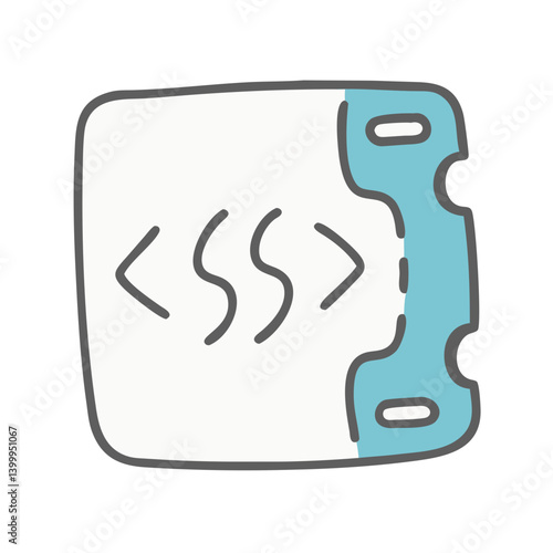 code snippet icon, code snippet vector illustration-simple illustration of code snippet, perfect for code snippet logos and icons