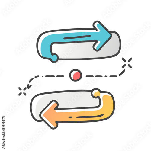 pull request icon, pull request vector illustration-simple illustration of pull request, perfect for pull request logos and icons