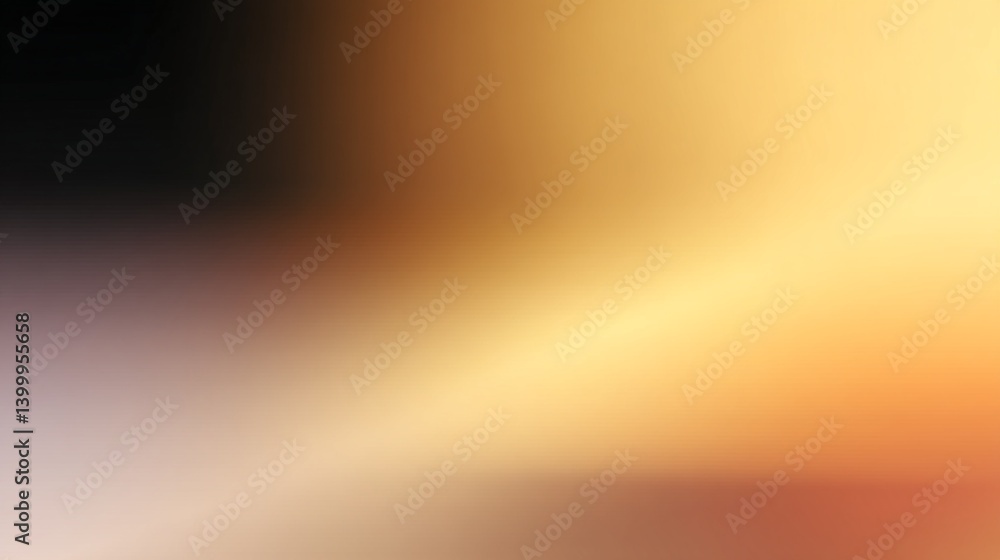 Fototapeta premium Abstract Golden Hour Gradient Background