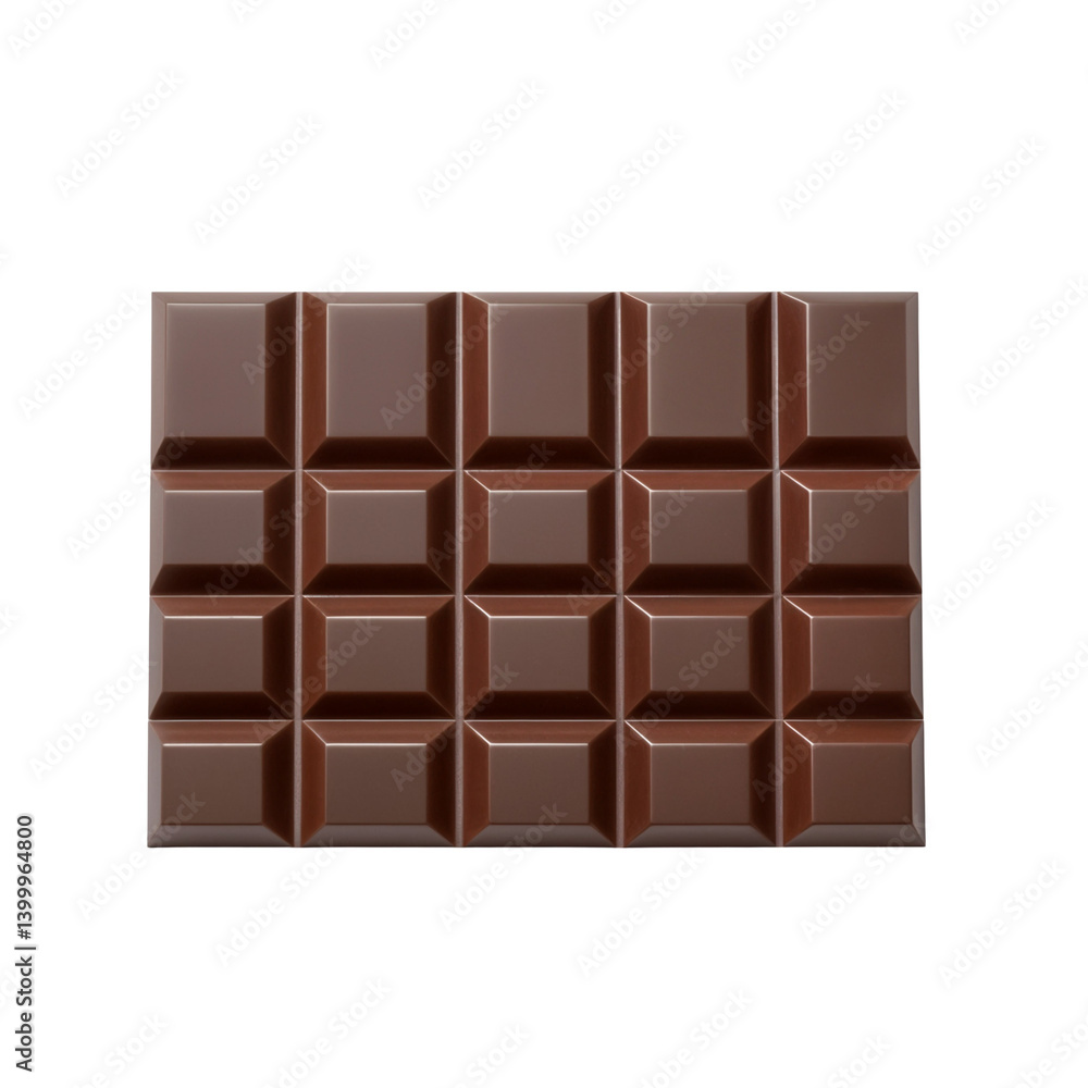 Yummy Brown Chocolate – 3D Cartoon Icon Design Yummy Brown Chocolate – 3D Cartoon Icon Design