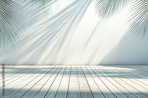Obraz na płótnie Tropical sunlit room interior w salonie