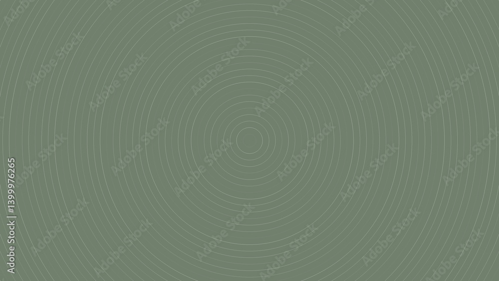 Fototapeta premium Muted, concentric circles on a neutral background. Simple, calming, textured design