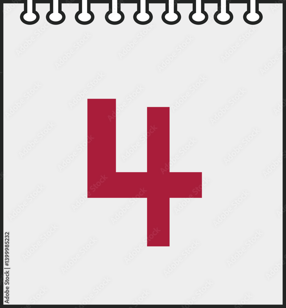 Obraz premium 달력 스케쥴 월표시 다이어리 