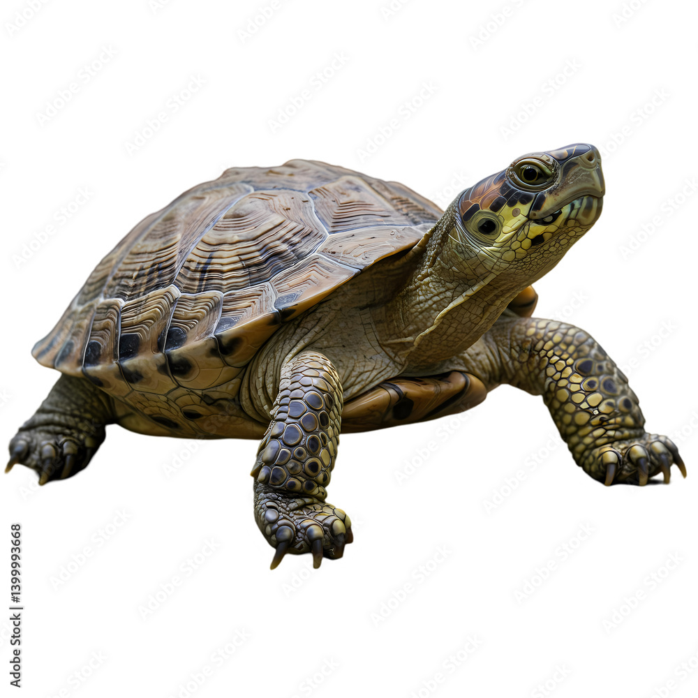 Obraz premium Amazing Turtle Photo HighRes Image on transparent background