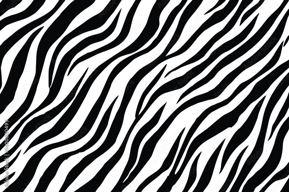 Vector tiger print or skin texture. Abstract black tiger stripes repeated pattern on transparent background for fashion and textile. Jungle safari animal print Vector tiger print or skin texture. Abstract black tiger stripes repeated pattern on transparent background for fashion and textile. Jungle safari animal print
